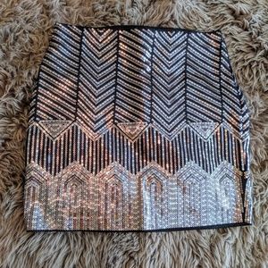 Sequin skirt